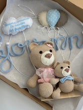 Carica l'immagine nel visualizzatore di Gallery, Le dolcezze del cuore - Fiocco Nascita tricotin Giovanni