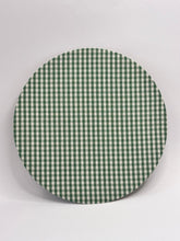 Carica l'immagine nel visualizzatore di Gallery, Sottopiatto tessuto Vichy - Verde