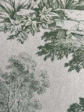 Carica l'immagine nel visualizzatore di Gallery, Sottopiatto Tessuto Toile de Jouy - Verde