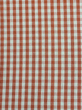 Carica l'immagine nel visualizzatore di Gallery, Sottopiatto tessuto Vichy - Arancione