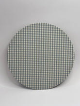 Carica l'immagine nel visualizzatore di Gallery, Sottopiatto tessuto Vichy - Azzurro