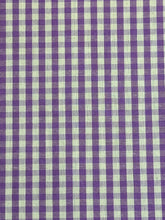 Carica l'immagine nel visualizzatore di Gallery, Sottopiatto tessuto Vichy - Viola