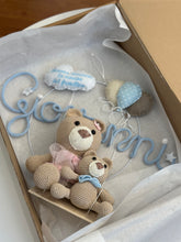 Carica l'immagine nel visualizzatore di Gallery, Le dolcezze del cuore - Fiocco Nascita tricotin Giovanni