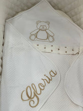 Carica l'immagine nel visualizzatore di Gallery, Le Dolcezze del Cuore - Accappatoio Baby TORTORA