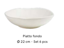 Carica l'immagine nel visualizzatore di Gallery, Maison Sucree - Servizio di piatti Marostica in Grés Porcellanato BIANCO