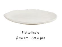 Carica l'immagine nel visualizzatore di Gallery, Maison Sucree - Servizio di piatti Marostica in Grés Porcellanato BIANCO