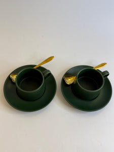 Zafferano - Tazzina Caffè Verde