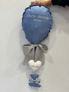 Le dolcezze del cuore - Fiocco nascita nonni