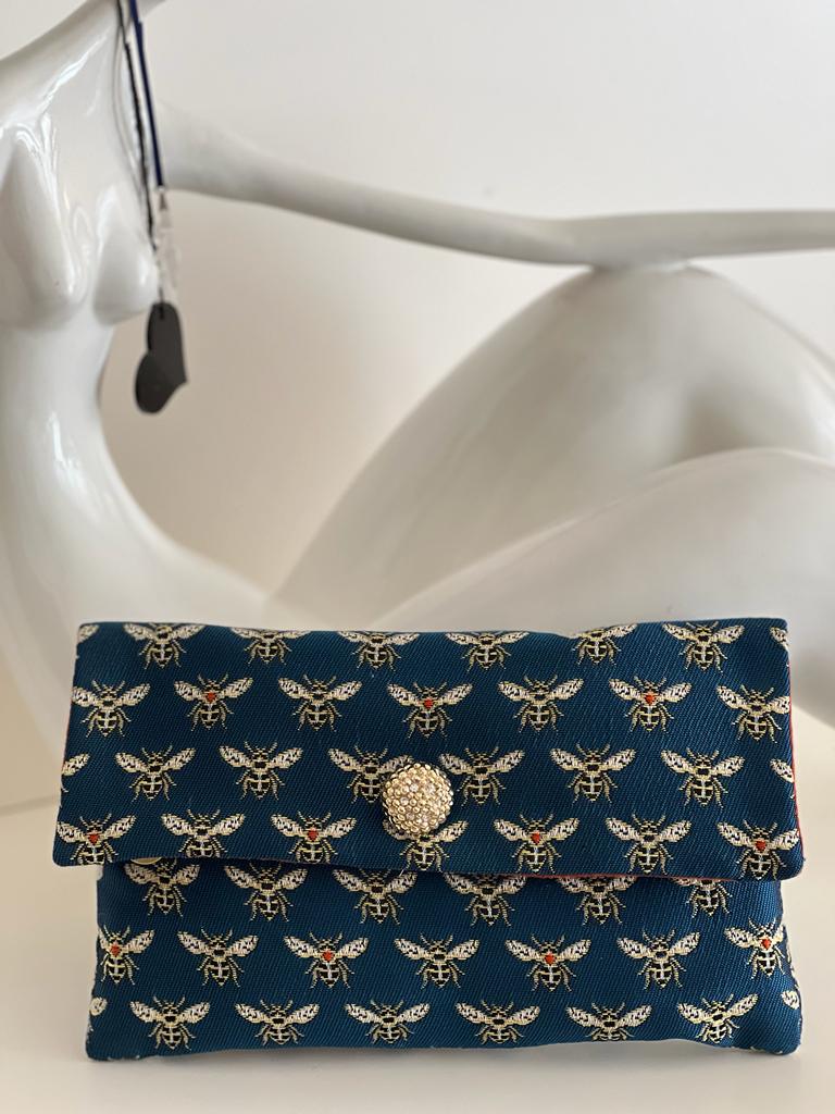 Pochette Gioiello - Api in blu